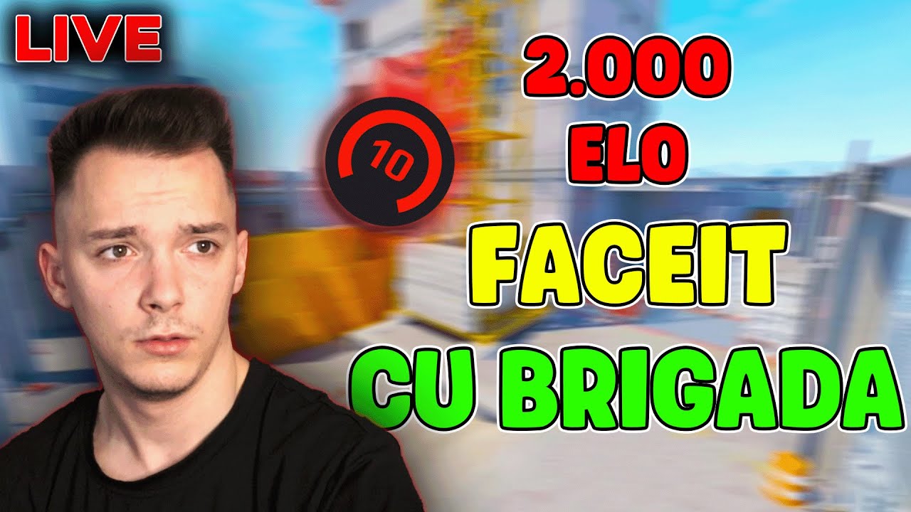 🔴Live | CS2 FACEIT NIGHT CU BRIGADA | NEBUNU FACE 1500 ELO! 4/30 DAYS 2000 ELO !