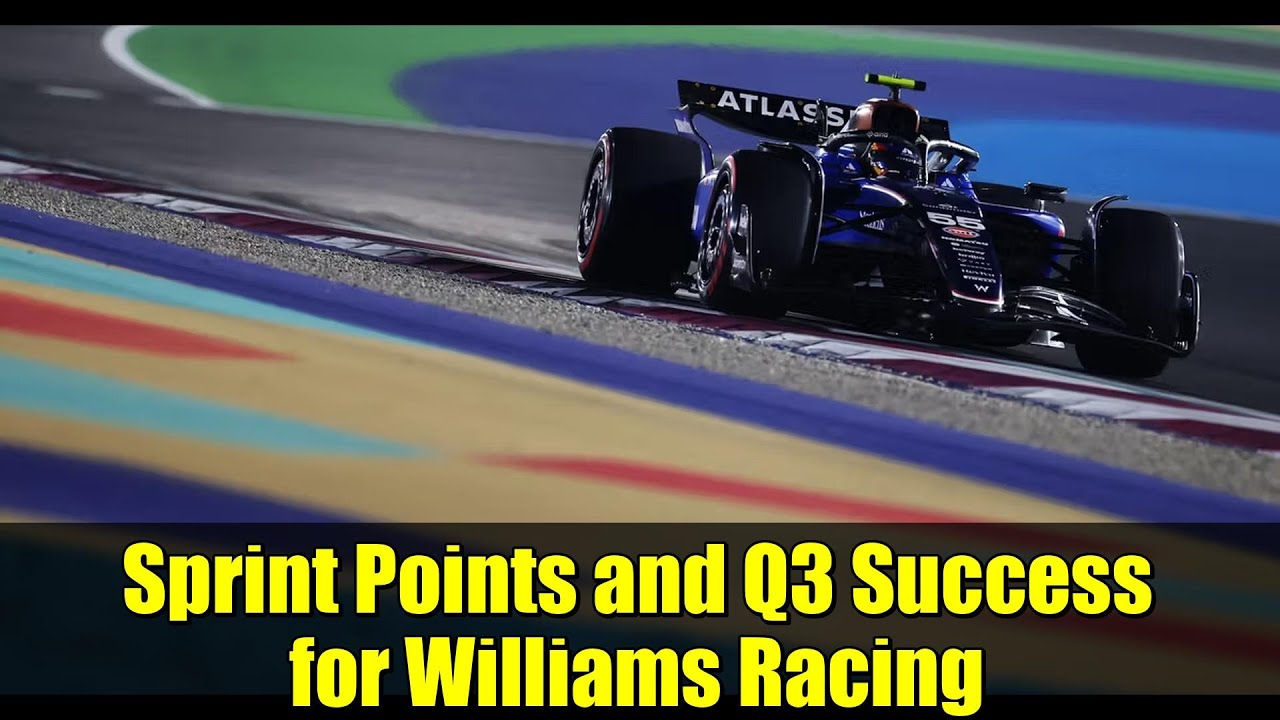 Sprint Points and Q3 Success for Williams Racing | Qatar GP 2025 Highlights