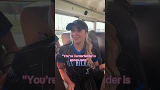 softball team bus moments be like #softball #teamlife
