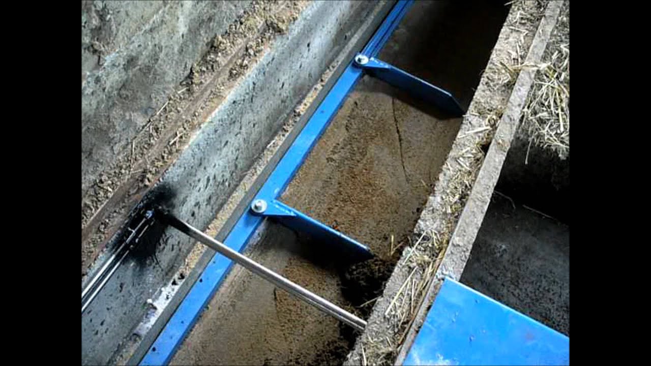 Hydrauliczne usuwanie obornika  HD