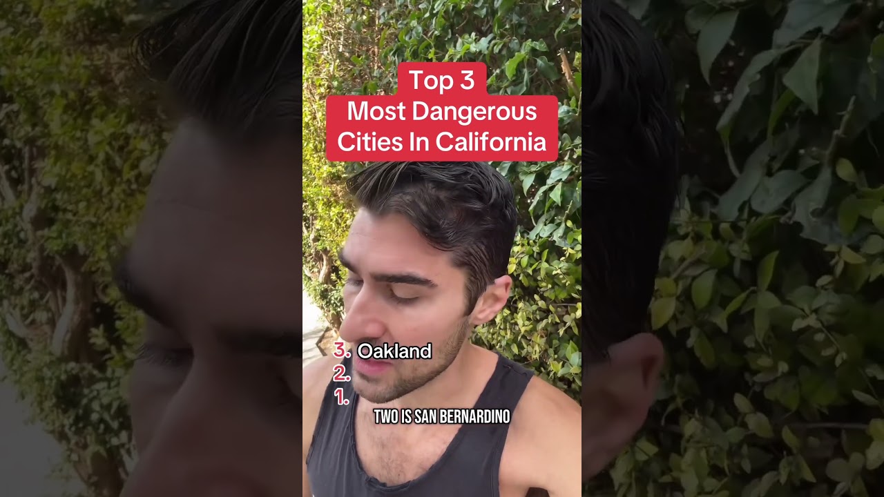 Top 3 Most DANGEROUS Cities In California