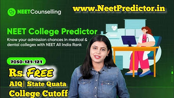 NEET Predictor 2025: Estimate Your Rank & Secure MBBS Admission!