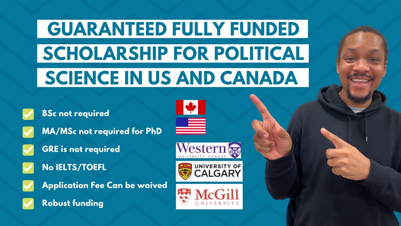 funded phd political science