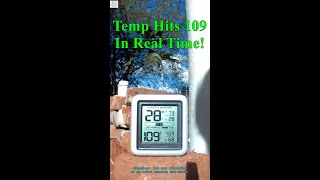 Temp Hits 109 In Real Time!