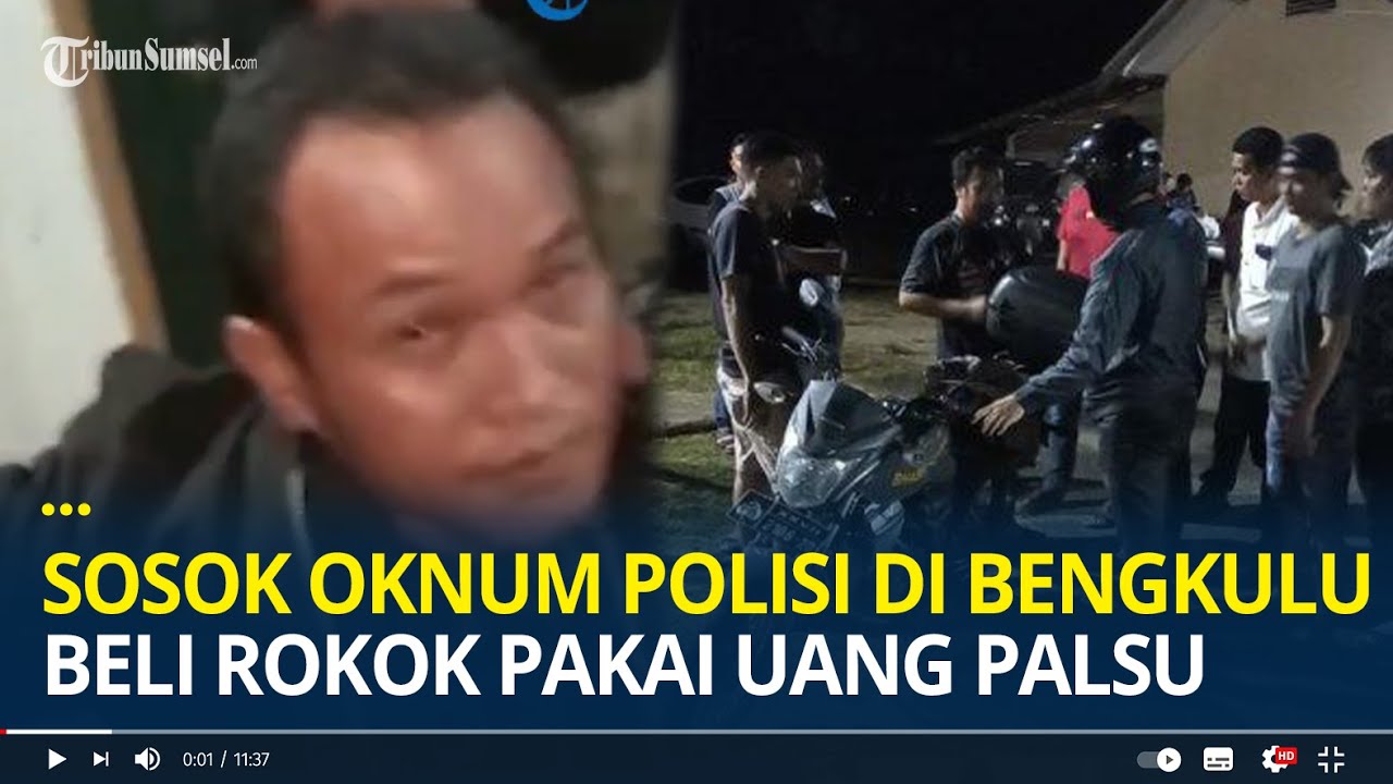 Sosok Oknum Polisi di Bengkulu Beli Rokok Pakai Uang Palsu yang Minta Jangan Diviralkan