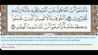 08 - Surah Al Anfal - Dr Ayman Suwayd - Teacher - Learn Quran Tajweed