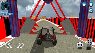 Extreme SUV Driving GT Racing Stunts - Impossible Stunt Car Driving Game - Android GamePlay #2 screenshot 3