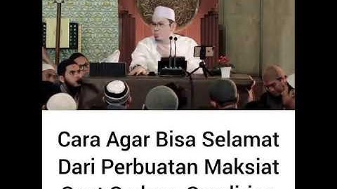 Cara Agar Selamat Dari Perbuatan Maksiat Saat Sendirian #shorts