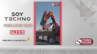 La primera grúa Fassi F1450R-HXP.2.28 TECHNO está apunto de tomar las calles.