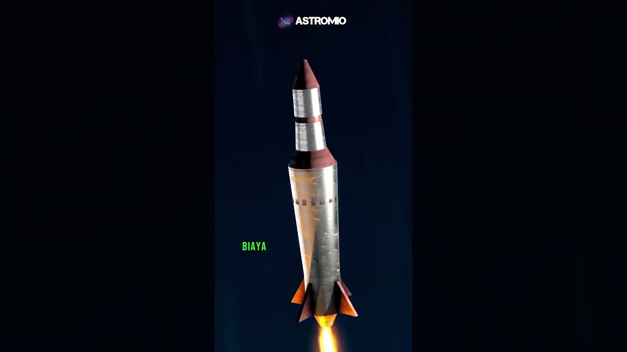 BERAPA SIH HARGA SATU ROKET? #shorts #edukasi #astromio