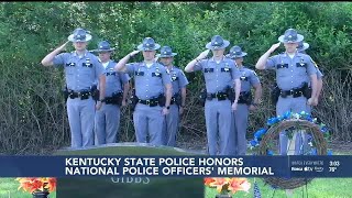 Kentucky State Police honors fallen troopers