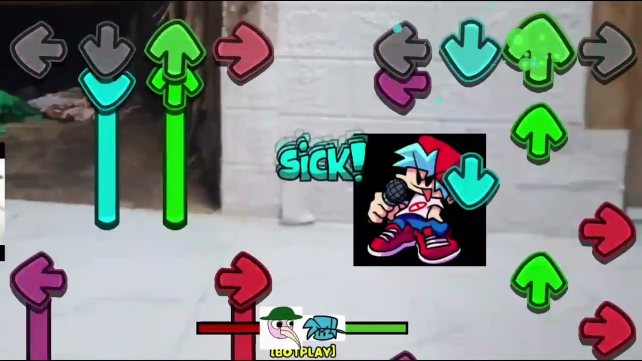 Shitathon FNF (Bambi section, Bird section, and Conure section) Funky maker mobile