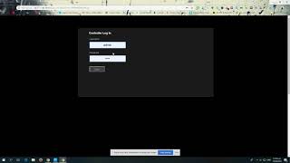 V- Touch login and access for WCT600 controllers
