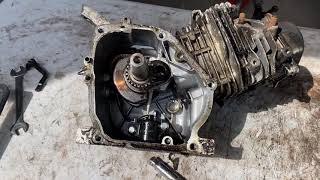 Generator Engine Crankshaft & Camshaft Timing Marks