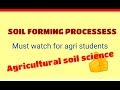 SOIL FORMING PROCESSESS| FUNDAMENTAL Processess/Specific processes/horizonation/solodization