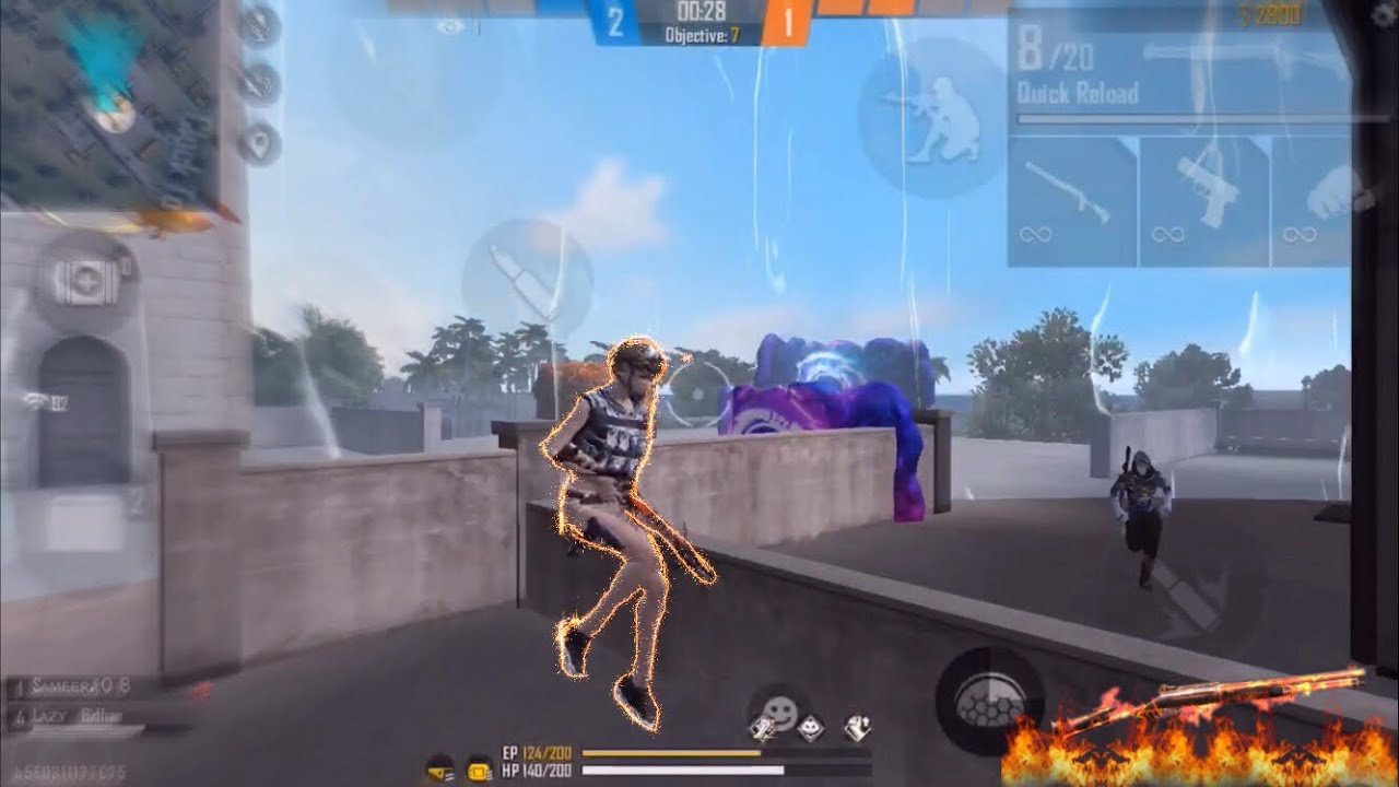 Player insano💥[ Hud 4 Dedos ] Free Fire Highlights|| iPhone 6