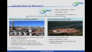OK EPSCOR 2012 State Conference--Rentech Bioenergy Center by Phil Weathers, Rentech