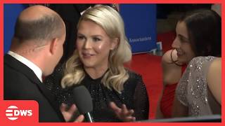 Exclusive Press Secretary Karoline Leavitt Arrives At White House Correspondents Dinner Ac15