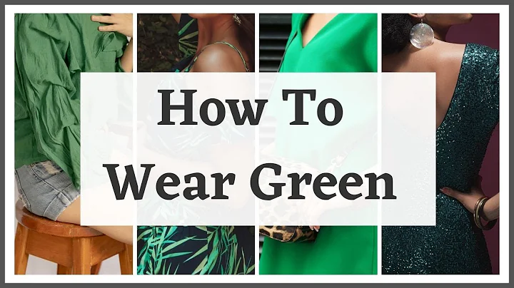 Grün tragen und kombinieren: Die perfekte Anleitung