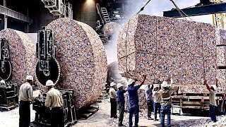 From Giant Stone to Marble Slabs | Amazing Big Stone Cutting Process in Pakistan