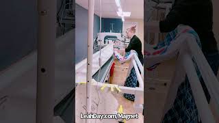 Load Your Longarm Quilting Frame in Half the Time with Magnum Magnets!
