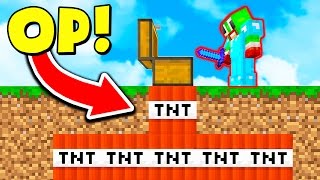 OVERPOWERED MINECRAFT TNT CHEST TROLL! (Minecraft Trolling)
