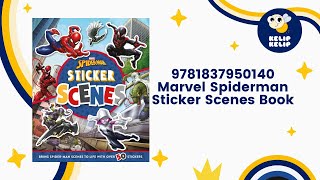 9781837950140 Marvel Spiderman Sticker Scenes Book With Over 50 Stickers screenshot 3