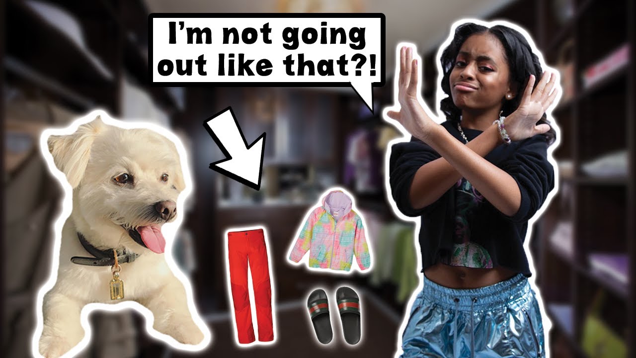 My Dog Picks My Outfits For The Week!! Heaven King