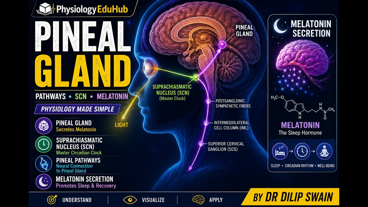 Biological Clock of the Body: The Pineal Gland - YouTube