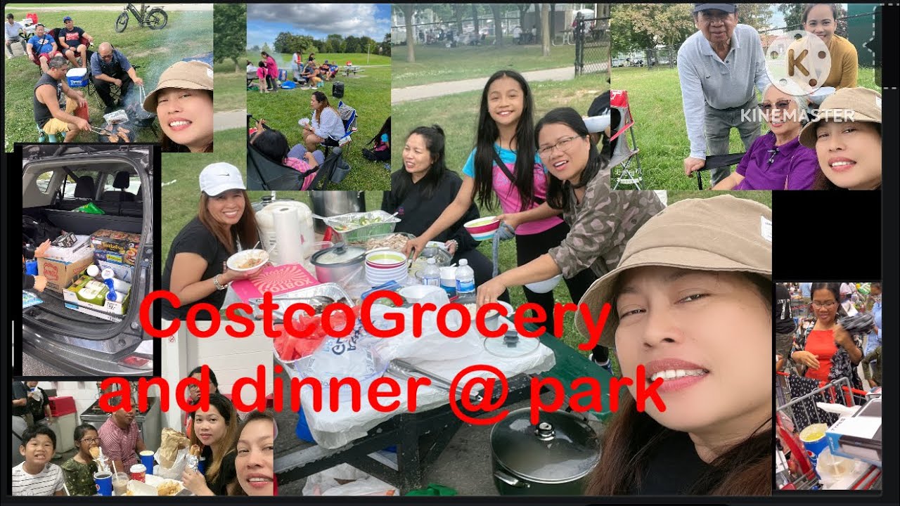 COSTCO CANADA GROCERY DINNER PARK ofwcanada Manay Brendy’s vlog