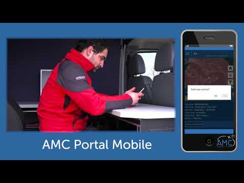 Potraga i spašavanje pomoću aplikacije AMC Portal Mobile