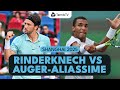 Arthur Rinderknech Vs Felix Auger Aliassime Entertaining Match Shanghai 2025 Highlights 