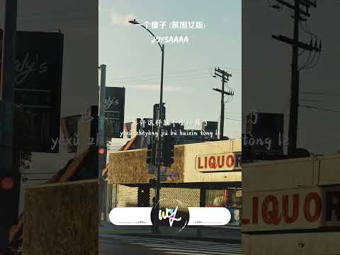 Joysaaaa 一个傻子 氛围女版 原唱 杨博然 可惜事情都没有如果 如同明星的你怎会在乎我 動態歌詞 Pīn Yīn Gē Cí Joysaaaa 一个傻子