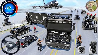 Army Truck Driving Cargo Games - US Offroad Army Truck Driving 3D 2025 - Andriod Gameplay screenshot 1