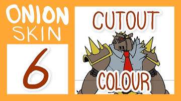 CUTOUT ANIMATION Pt6 - Colouring the Layers