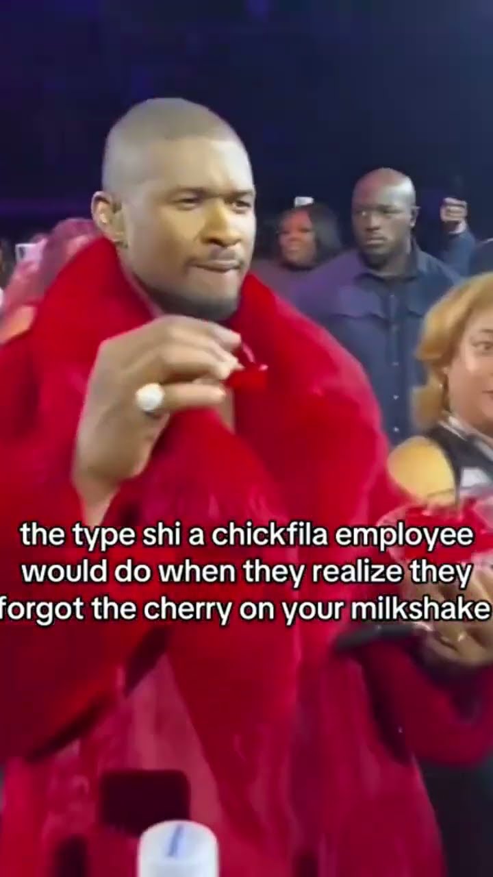 When the chick fil a forgets ur cherry and they hear prvnci on