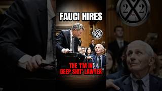 Fauci Hires The "I'm In Deep Shit" Lawyer #shorts