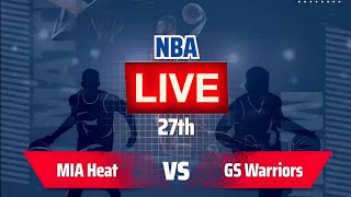 🔴 MIAMI HEAT vs GOLDEN STATE WARRIORS | LIVE | NBA SEASON 2023-24 | FULL GAME HIGHLIGHTS