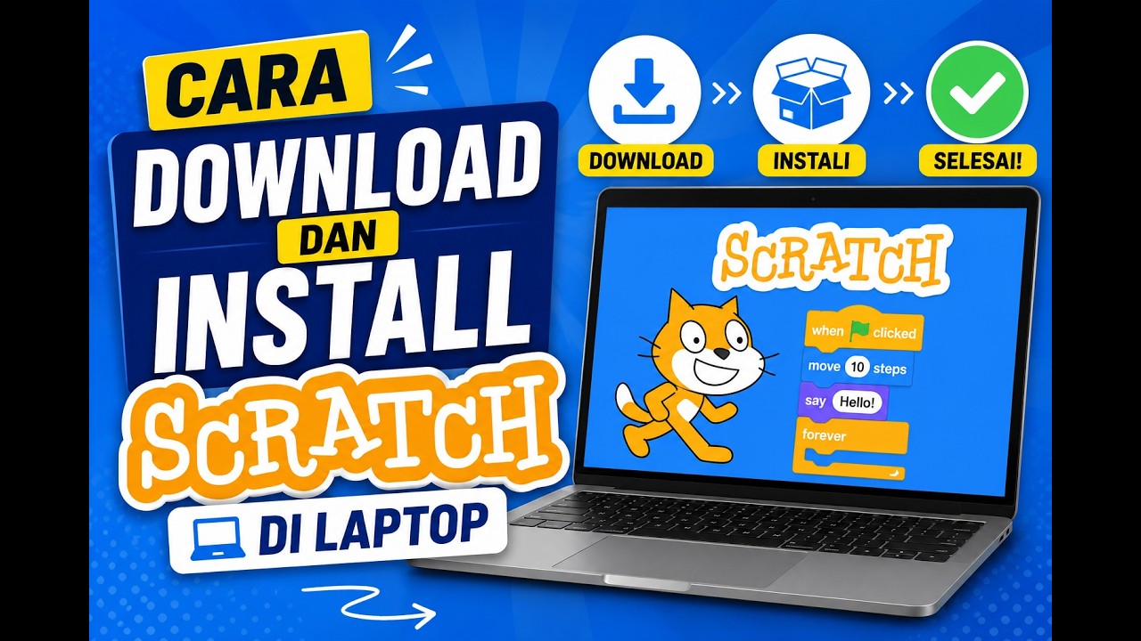 Scratch App Install Cara Download dan Install Scratch di Laptop untuk Pemula | Tutorial ...