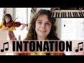 Intonation  what is music intonation and playing in tune  music theory topic  katy adelson