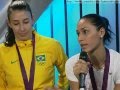 Após a conquista do ouro, Jaqueline fala da sua atuação no jogo Brasil x Estados Unidos