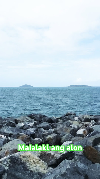 Malalaki pa ang alon