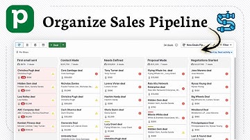Hoe u uw Pipedrive-pijplijn instelt (gemakkelijk deals organiseren)