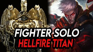 Baldur's Gate 3: Champion (Ranged) solo Hellfire Steel Watch Titan in one turn | Honour Mode