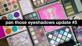 Pan Those Eyeshadows Update 5 | morerebe