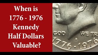 Dual Date 1776 - 1976 Kennedy Half Dollars Worth $5,000? 40% Silver?