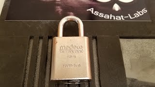 (39) Lockpicking: Medeco Metrolock 52-5 Biaxial SPP'd and gutted