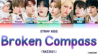 Stray Kids "BROKEN COMPASS" (SKZ2021) colorcodedlyrics [Han-Rom-Eng]