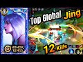 Jing  top global gameplay 2024  honor of kings global 2024