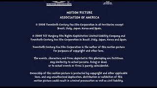 Released by 20th Century Fox/THX TAP (2008) (for @benjaminalvarado9745)